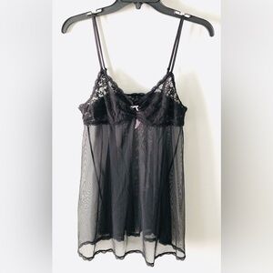 Victoria's Secret Black Chemise